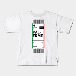 Boarding pass for Palermo Kids T-Shirt